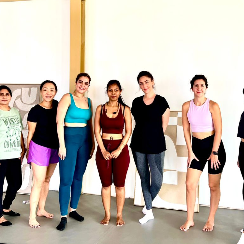 Group yoga